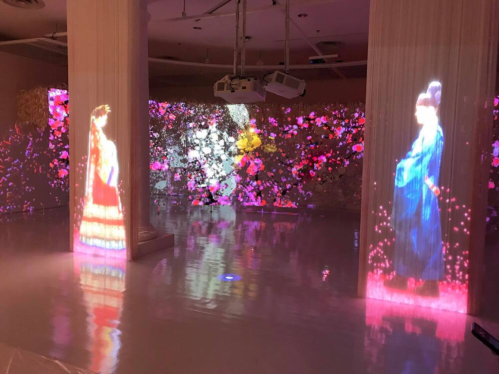 Office audiovisual display environment