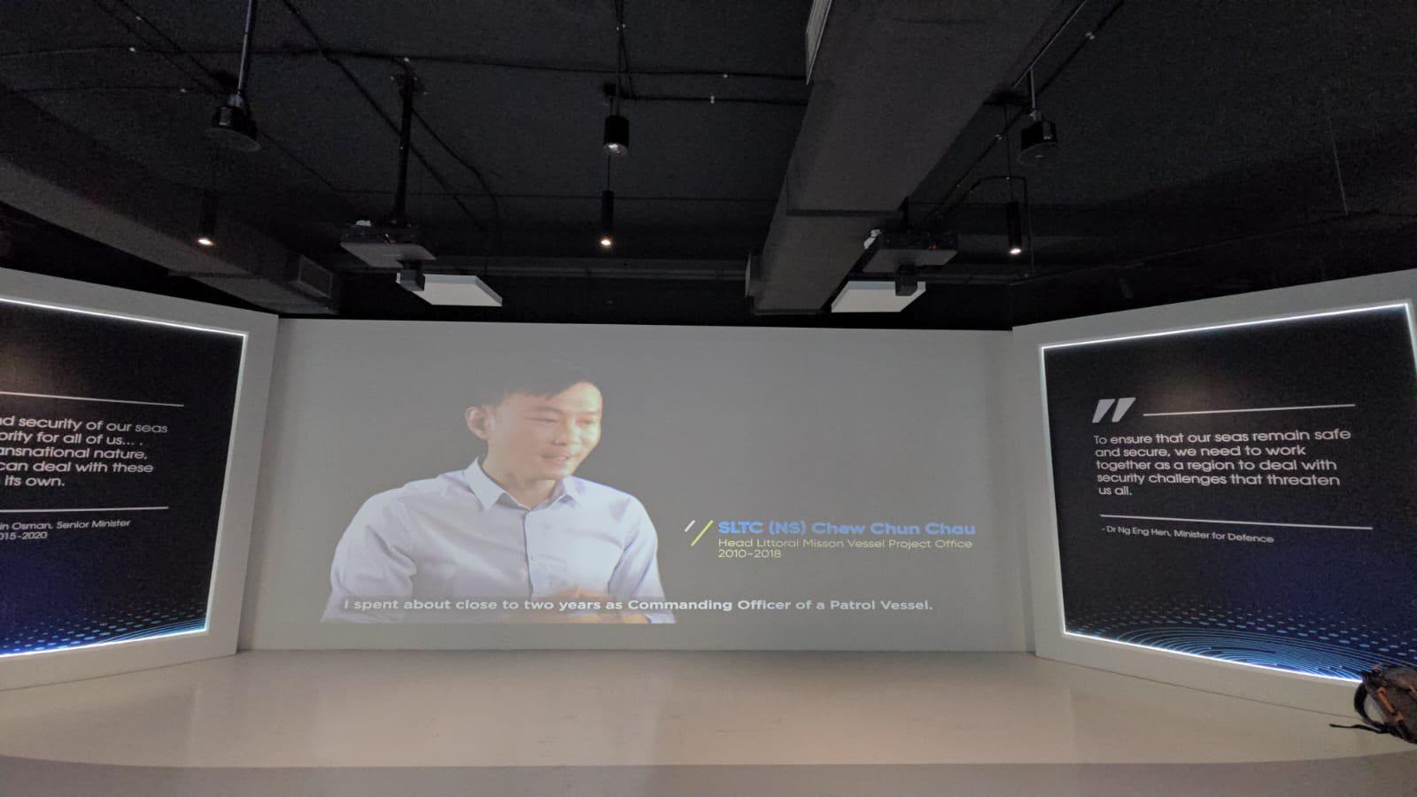 Office audiovisual display environment