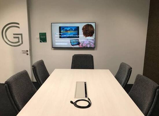 Office audiovisual display environment